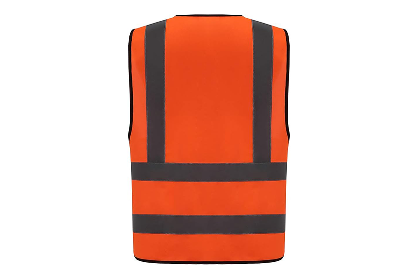 HIGH-VISIBILITY | BASIC VEST | Orange 1inch Reflective tape